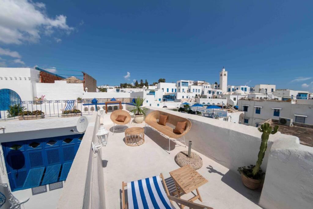 سيدي بو سعيد Charming Villa In The Heart Of Sidi Bousaid المظهر الخارجي الصورة