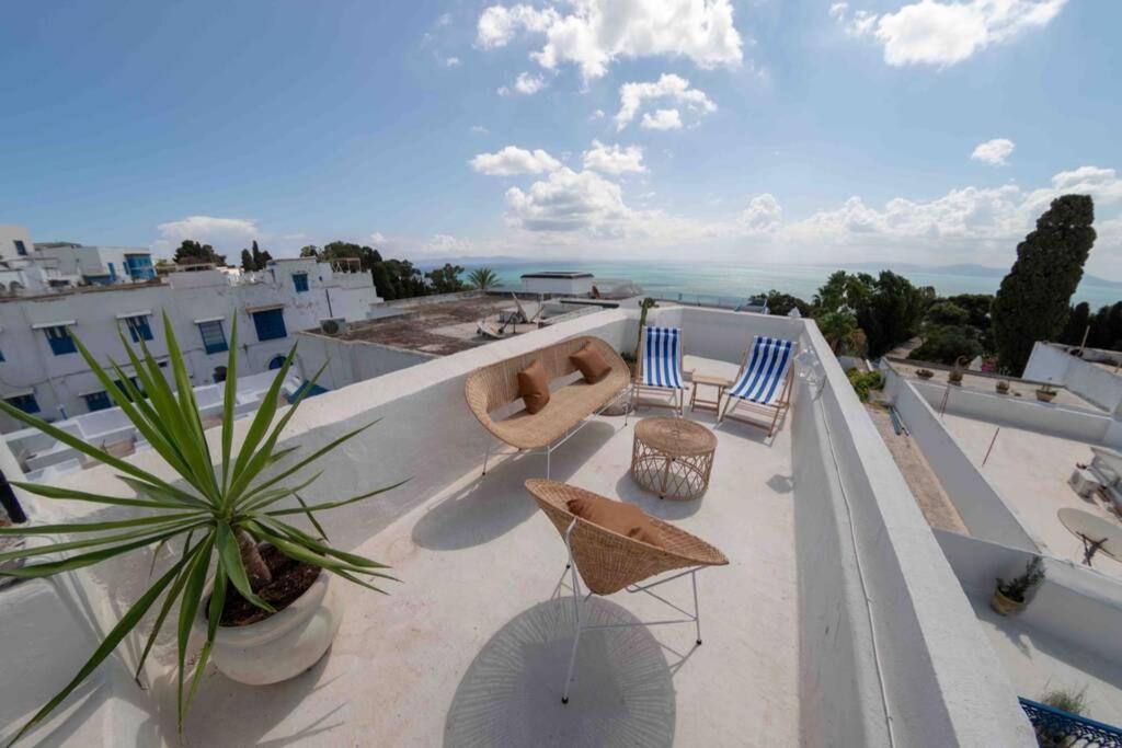 سيدي بو سعيد Charming Villa In The Heart Of Sidi Bousaid المظهر الخارجي الصورة